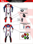 PRO 1 SERIES LAGUNA - STANDARD SIZE RACE SUIT